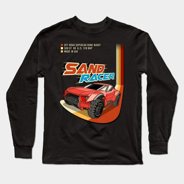 Sand Racer 500 GT Long Sleeve T-Shirt by Guyvit